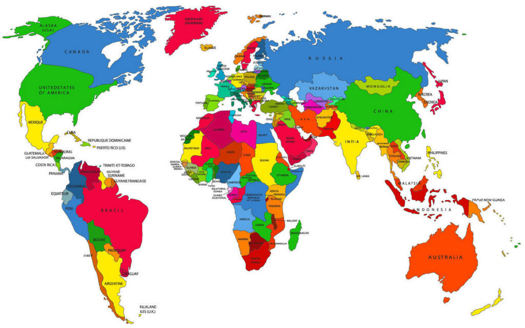 Сколько стран существует в мире